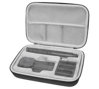 Geekria Custodia da trasporto per Insta360 X5, custodia rigida da viaggio compatibile con Insta360 X5, X4, resistente all'acqua, con spazio per cavi, accessori per fotocamera (grigio scuro)