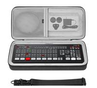 Geekria Custodia da trasporto per interfaccia audio, compatibile con Blackmagic Design ATEM Mini (SWATEMMINICEXT) / ATEM Mini Extreme ISO (SWATEMMINICEXTISO), custodia rigida da viaggio in EVA (grigio