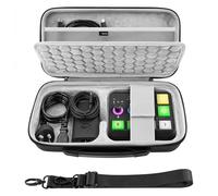 Geekria Custodia da trasporto per interfaccia audio, compatibile con RØDE X Streamer X, custodia rigida da viaggio in EVA (grigio scuro)