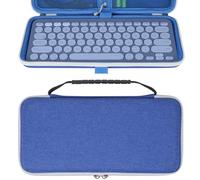 Geekria custodia da trasporto per tastiera compatibile con Logitech Pebble Keys 2 K380s, K380 Multi-Device Bluetooth K380/K380s Multi-Device (Mirtillo)