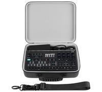 GEEKRIA Custodia da viaggio per interfaccia audio, compatibile con Elektron Tonverk, custodia rigida da viaggio EVA (grigio scuro)