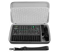 Geekria Custodia da viaggio rigida compatibile con Arturia MicroBrute UFO/MicroFreak, borsa per sintetizzatore audio (grigio scuro)