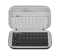 Geekria Custodia da viaggio rigida compatibile con Novation Launch Control 3, borsa per trasporto mixer audio (grigio scuro)
