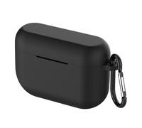 Geekria Custodia in silicone compatibile con auricolari Jabra Elite 10/10 (Gen 2) True Wireless, custodia protettiva per auricolari con gancio portachiavi, porta di ricarica accessibile, LED frontale