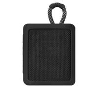 Geekria Custodia in silicone per altoparlante, compatibile con JBL Go 3, custodia protettiva impermeabile morbida, custodia di ricambio per altoparlanti Bluetooth, custodia da viaggio con gancio