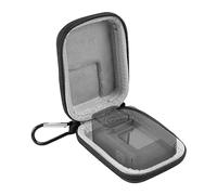 GEEKRIA Custodia per Action Camera compatibile con GoPro Hero 6, 7, 8, 9, 10, 11, Insta360 GO 3, ONE R, borsa rigida da viaggio per accessori sportivi impermeabili (grigio scuro)