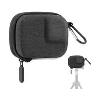 GEEKRIA Custodia per Action Camera compatibile con GoPro Hero 9, 10, 11, Insta360 ONE R, GO 3, borsa rigida da viaggio per accessori sportivi impermeabili (grigio scuro)