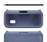 Geekria Custodia per altoparlante in silicone compatibile con Bose SoundLink Max, custodia protettiva morbida, custodia di ricambio per altoparlanti portatili da viaggio con tracolla (blu)