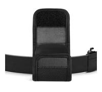 Geekria Custodia per auricolari con passante per cintura, compatibile con SHOKZ New OpenFit2/Air, custodia protettiva da viaggio con supporto a clip per tracolla, impermeabile, portatile (nero)