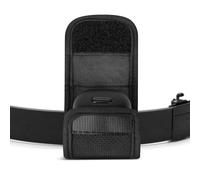 Geekria Custodia per auricolari con passante per cintura compatibile con Soundcore Liberty 4 NC/5 Pro, Aero Fit 2, P40i, P30i, cover protettiva con supporto a clip per tracolla (Nero)