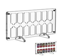 GEEKRIA Custodia per Carte di Gioco Compatibile con Nintendo Switch 14 Switch NS NXCartridge Slot Holder Protettivo Antiurto Espositore Scatola di Immagazzinaggio del Gioco in Acrilico Trasparente