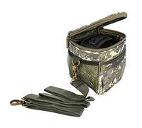 Geekria Custodia per cuffie compatibile con Walkers Razor Slim, Howard Leight Impact Sport OD, borsa protettiva di ricambio con vano per cavi (Verde)