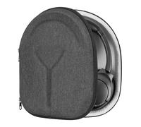 GEEKRIA Custodia per Cuffie Shield Compatibile con Anker Soundcore Life Q20i, Life Q20+, Life Q20 Case, Custodia Rigida Protettiva Sostitutiva da Viaggio con Custodia per Cavi (Grigio Scuro)
