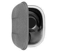 Geekria Custodia per cuffie Shield compatibile con JBL Tune 770NC/760NC/710BT, Live 500BT, Tour ONE M3, custodia da viaggio rigida di ricambio con spazio per cavi (microfibra grigio)
