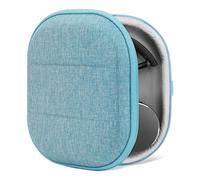 Geekria Custodia per cuffie Shield compatibile con Skullcandy Riff 2, AKG Y500, Y50BT, Sony MDR-ZX600, borsa da viaggio rigida con vano portacavi (blu)