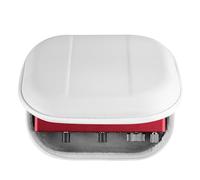 GEEKRIA Custodia per mixer audio, compatibile con Focusrite Scarlett 2i2 3nd Gen (custodia rigida), borsa da viaggio protettiva a guscio rigido (Bianco)
