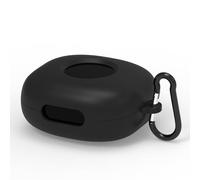 Geekria Custodia protettiva in silicone compatibile con auricolari Soundcore Sport X20 True Wireless, custodia protettiva per auricolari con gancio portachiavi, porta di ricarica accessibile (nero)