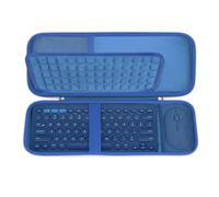 Geekria custodia rigida compatibile con combo Pebble 2, tastiera Logitech K380/k380s + mouse M350/M350s, borsa da viaggio protettiva per tastiera e combo mouse Pebble (Blueberry)