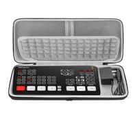 GEEKRIA Custodia rigida da viaggio, custodia protettiva in EVA compatibile con Blackmagic Design ATEM Mini Pro (grigio scuro), Grigio scuro