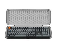 Geekria custodia rigida per tastiera full size, compatibile con Keychron K10 HE /K10 Max/Q6 HE/V6, Redragon K668/K689/K556 PRO, AULA F108 PRO - borsa da viaggio per tastiera 104 tasti