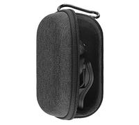GEEKRIA Custodia Shield per accordatore per chitarra, borsa da viaggio portatile, custodia rigida per accordatore con spazio per porta plettro (L)
