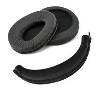 GEEKRIA Earpad di ricambio per SONY MDR Z600, V600, V900, V900HD, V7509 Ear Pad + Copricapo/Cuscino per le orecchie/Auricolari/Parti di riparazione per cuscinetti/Protezione per archetto