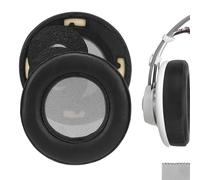 Geekria Elite - Cuscinetti auricolari di ricambio in pelle di pecora compatibili con cuffie AKG K701, K702, Q701, Q702, K601, K612, K712, K400, K500 (nero)