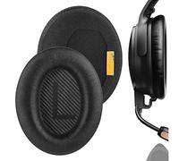 Geekria Elite, cuscinetti di ricambio in pelle di pecora per cuffie Bose QC45 QC35 ii QC25 QC15 QC2 AE2 AE2i AE2w SoundTrue SoundLink Around-Ear Cuscinetti per auricolari, auricolari (nero)