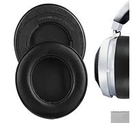 Geekria Elite - Cuscinetti di ricambio in pelle di pecora per cuffie Razer Kraken Pro V2, Kraken 7.1 V2, Stormtrooper/Pewdiepie Edition, cuscinetti per auricolari, cuscinetti per riparazioni (nero)