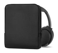 Geekria Elite custodia per cuffie, custodia da viaggio soft shell sostitutiva con spazio per cavi, compatibile con Bose QC Ultra II, JBL Tour ONE M2, B&O Beoplay H95 (Nero)