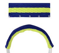 GEEKRIA - Fascia per cuffie per maglieria, compatibile con cuffie Solo Pro, Solo3, Solo2, in tessuto a maglia elasticizzata, con comoda custodia protettiva