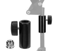 Geekria for Creators - Adattatore per asta per microfono, 3/8 femmina o 1/4 femmina a braccio per microfono, adattatore filettato per microfono compatibile con supporto microfono, braccio microfono