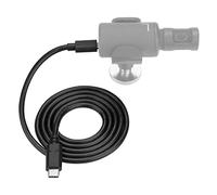 Geekria for Creators Cavo microfono da USB-C a Micro USB, compatibile con Shure MV88+, MV5, MV51, MVi, cavo di ricambio per microfono da 1,0 m / 100 cm (nero)