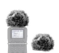Geekria for Creators Parabrezza peloso compatibile con Zoom H5, H6 Handy Recorder, protezione antivento DeadCat, copertura antivento lanugine, registratore digitale portatile (colore grigio