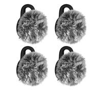 Geekria for Creators - Parabrezza peloso per Lark M2S, compatibile con microfono wireless Hollyland Lark M2S, protezione antivento DeadCat, protezione antivento per parabrezza, riduzione del rumore