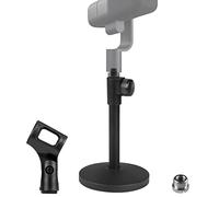 Geekria for Creators Supporto microfono da tavolo telescopico, compatibile con Blue Yeti, Yeti X, Sona, Snowball iCE, Ember, Spark SL; supporto da scrivania regolabile con base appesantita