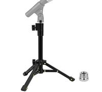 Geekria for Creators supporto per microfono da tavolo telescopico con treppiede, piedi pieghevoli antiscivolo, compatibile con ATH AT2020USB, AT2035, AKG D5, P120, P220, Behringer XM8500