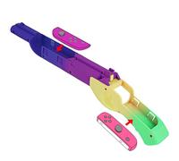 GEEKRIA Game Gun compatibile con Nintendo Switch/impugnatura Joy-Con OLED, per Splatoon, Resident Evil, Juarez, Sniper Elite, Hunting Simulator, Wolfenstein, accessori sparatutto