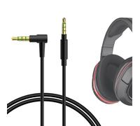 GEEKRIA Gaming Headset Cord Extension for Turtle Beach Talkback Cable/Chat/Audio Cable for The PS4 / Xbox One Controller with 3.5mm Male to Male Headset Jack (Black 3FT)