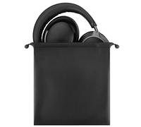 GEEKRIA Headphones Carrying Bag, Compatible with Sony WH-1000XM6, WH-1000XM4, Bose QC Ultra II, QC 45 and More, Universal Headset Pouch/Portable Travel Bag (Black PU)