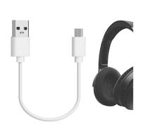 Geekria Micro-USB Auricolari Cavo di ricarica corto, compatibile con auricolari, telefoni Android, tablet, cavo di sostituzione USB a Micro-USB (1ft / 30cm)