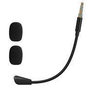 GEEKRIA Microfono boom removibile 3,5 mm, compatibile con cuffie gaming Turtle Beach Stealth 400, 420x, 450, 500p, 520, Recon 50x, 50p, 50 e 60p (17 cm)