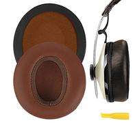 GEEKRIA Momentum over-ear cuffie auricolari di ricambio Pad/orecchio cuscino/coppe/orecchio/cuscinetti di parti di riparazione (caffè/marrone)