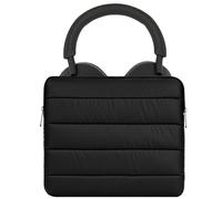 Geekria NOVA custodia imbottita per cuffie, compatibile con Sony WH-1000XM5, Logitech G PRO X 2, Apple AirPods Max, borsa protettiva soft shell da viaggio con protezione dei bordi (Nero)