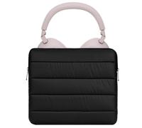Geekria NOVA Custodia imbottita per cuffie, compatibile con Sony WH-1000XM5, Logitech G PRO X 2 e Apple AirPods Max, borsa protettiva morbida da viaggio con protezione dei bordi, nera