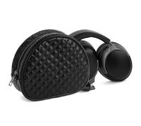 Geekria Nova, custodia protettiva da viaggio di ricambio per cuffie, con vano per cavi, compatibile con cuffie Bose QC Ultra II, Sony WH-1000XM6, JBL Tour One M3 e altre cuffie (nero)