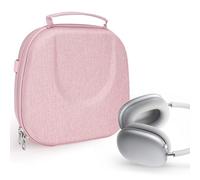 Geekria NOVA Shield Custodia per Cuffie, Compatibile con Custodia per Cuffie AirPods Max, Borsa da Viaggio Rigida di Ricambio con Spazio per Smart Case e Accessori (Rosa)