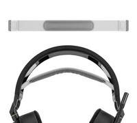 Geekria Pad per archetto in tessuto flessibile compatibile con Corsair HS80 RGB, HS80 MAX - parte di riparazione fascia (Bianco)