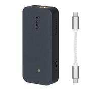 Geekria Pocket Box 3 Amplificatore per cuffie portatile USB-C, uscita bilanciata da 4,4 mm e uscita stereo da 3,5 mm, mini Hi-Fi DAC Dual Chip CS43131, supporta fino a 384 KHz/32 bit