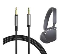 GEEKRIA QuickFit Audio Cavo Compatibile con AKG Y500, Y50, Y40, N60NC, N700NC, N60, Y50BT, Y45BT, N700NC M2, N90Q Cavo, 2.5mm Cavo Stereo Sostitutivo (1.2 m)